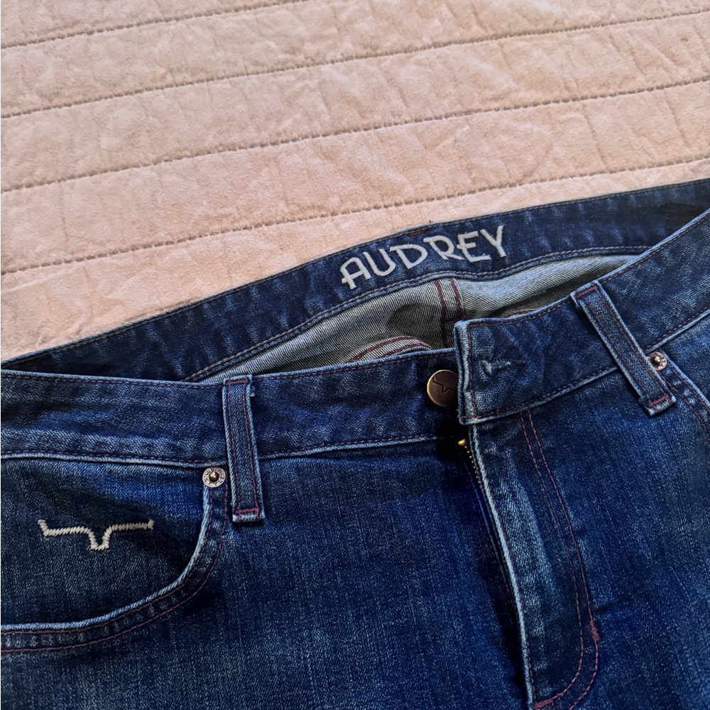 TWO PAIR Audrey Kimes Ranch Jeans 8x38